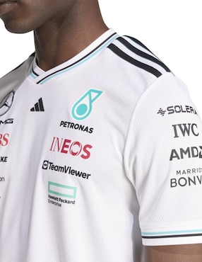 Playera Adidas Motorsport mercedes - amg petronas cuello redondo para hombre