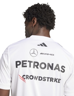 Playera Adidas Motorsport mercedes - amg petronas cuello redondo para hombre