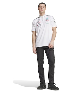 Playera tipo polo ADIDAS Motorsport DC Brackley para hombre