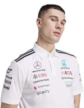 Playera tipo polo ADIDAS Motorsport DC Brackley para hombre