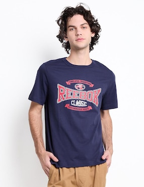 Playera Reebok cuello redondo para hombre