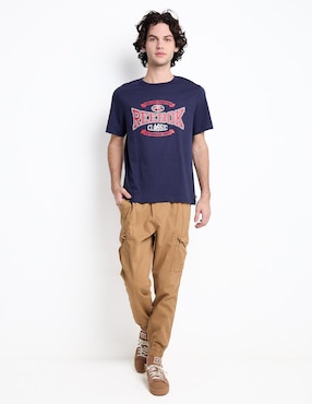 Playera Reebok cuello redondo para hombre