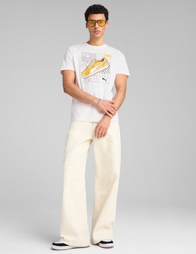 Playera Puma Graphics Sneaker Tee cuello redondo para hombre