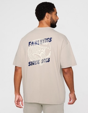 Playera cuello redondo para hombre