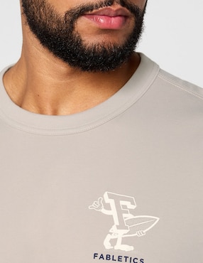 Playera cuello redondo para hombre