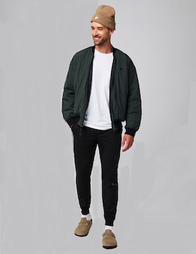 Jogger skinny con bolsillos para hombre