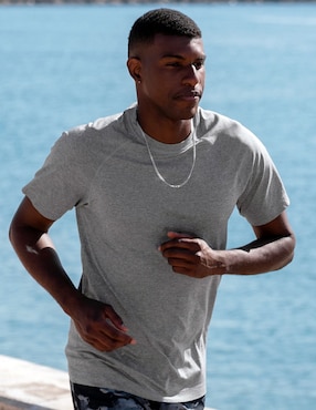 Playera cuello redondo para hombre