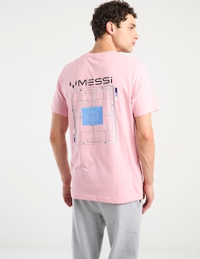 Playera Messi cuello redondo para hombre