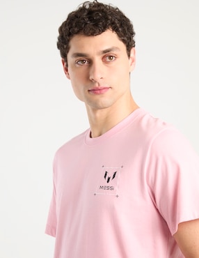 Playera Messi cuello redondo para hombre