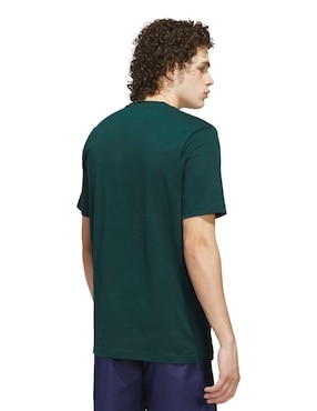 Playera Adidas Sportswear  3-Stripe Lights Giftbox cuello redondo para hombre