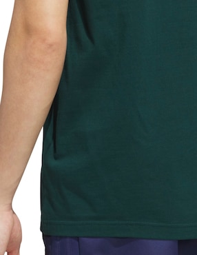 Playera Adidas Sportswear  3-Stripe Lights Giftbox cuello redondo para hombre