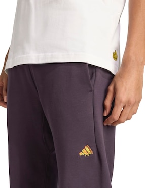 Pants regular Adidas Sportswear con elástico para hombre