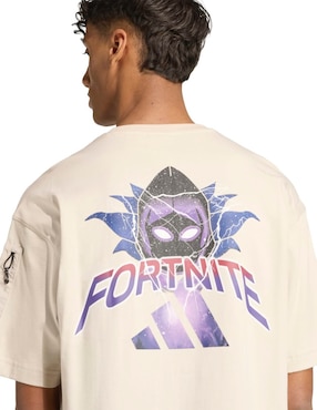 Playera Adidas Sportswear Essentials x Fortnite cuello redondo para hombre