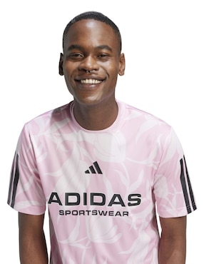 Playera Adidas Sportswear house of tiro cuello redondo para hombre