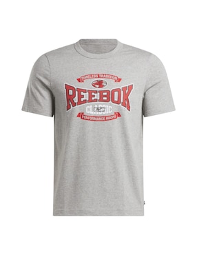 Playera Reebok cuello redondo para hombre