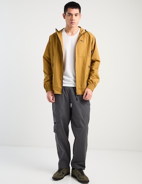 Chamarra bomber Puma con capucha para hombre