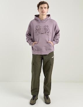 Pants regular Puma con elástico para hombre