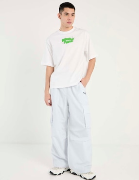 Pants regular Puma con elástico para hombre