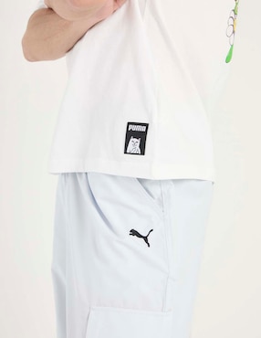 Pants regular Puma con elástico para hombre