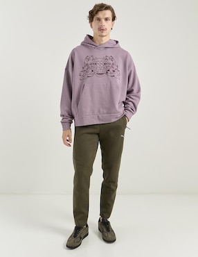 Pants regular Puma con elástico para hombre