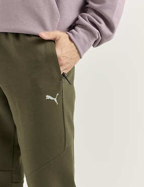 Pants regular Puma con elástico para hombre