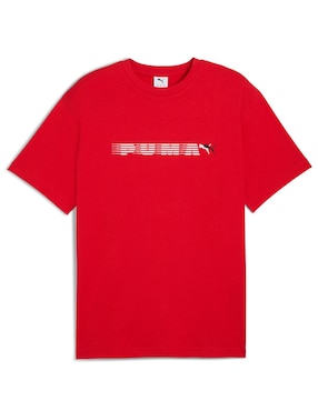 Playera Puma graphic relaxed tee cuello redondo para hombre