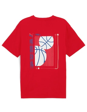 Playera Puma graphic relaxed tee cuello redondo para hombre