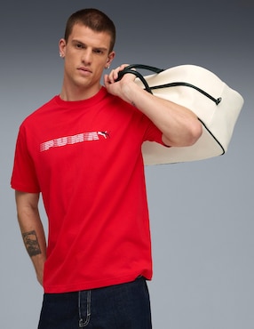 Playera Puma graphic relaxed tee cuello redondo para hombre