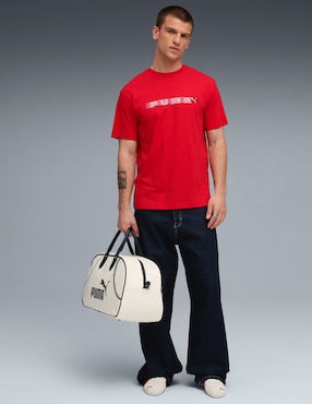 Playera Puma graphic relaxed tee cuello redondo para hombre