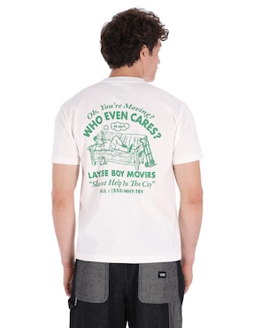 Playera Vans Moving CO SS cuello redondo para hombre