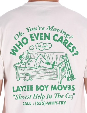 Playera Vans Moving CO SS cuello redondo para hombre