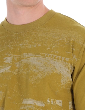 Playera Vans Skate Atiba Haze Hillz Bomb Short SS Tee cuello redondo para hombre
