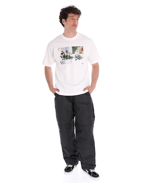 Playera Vans Skate Atiba Haze Curb Crew SS Tee cuello redondo para hombre