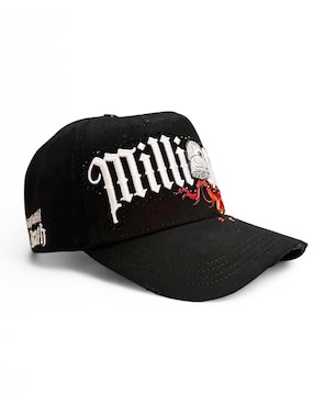 Gorra visera curva snapback casual Alma De Toro Millonario Colaboración Trecha para hombre