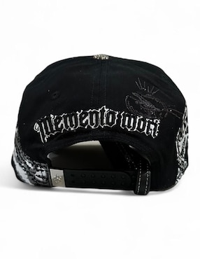 Gorra visera curva snapback Alma de Toro Memento Mori para hombre