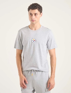 Playera Nfl pittsburgh steelers cuello redondo para hombre