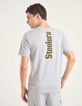 Playera Nfl pittsburgh steelers cuello redondo para hombre