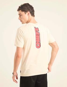 Playera Nfl kansas city chiefs cuello redondo para hombre