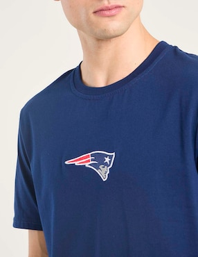 Playera NFL NFL New England Patriots cuello redondo para hombre