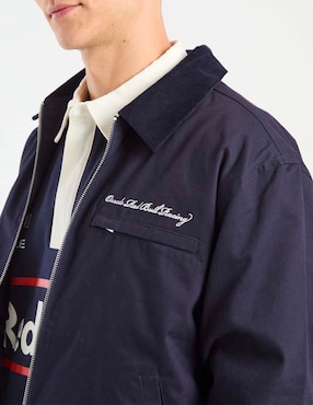 Chamarra casual Formula 1 de algodón bolsa con cierre para hombre