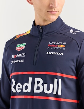 Suéter Formula 1 cuello con cierre para hombre