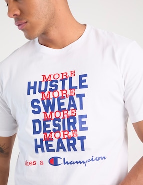 Playera Champion cuello redondo para hombre