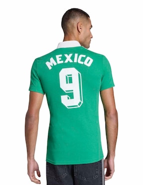 Playera Fifa World Cup Selección Nacional de México 1986 cuello V para hombre