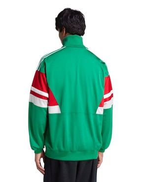 Chamarra casual Fifa World Cup Selección Nacional de México 1986 con bolsillos para hombre