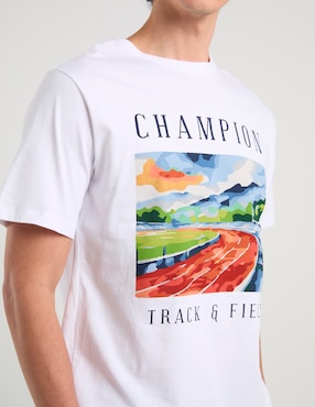 Playera Champion cuello redondo para hombre