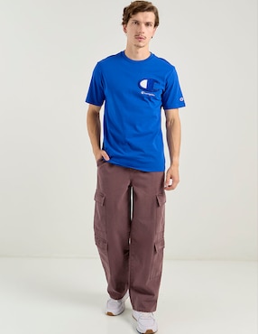 Playera Champion cuello redondo para hombre