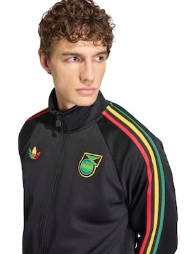 Chamarra casual Fifa World Cup Jamaica x Bob Marley para hombre