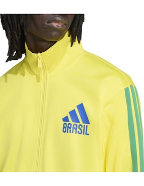 Chamarra casual de Brasil FIFA World Cup para hombre