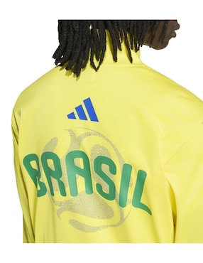 Chamarra casual de Brasil FIFA World Cup para hombre
