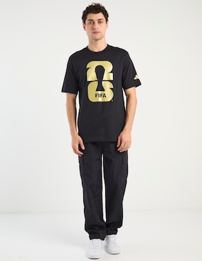 Playera Fifa World Cup cuello redondo para hombre